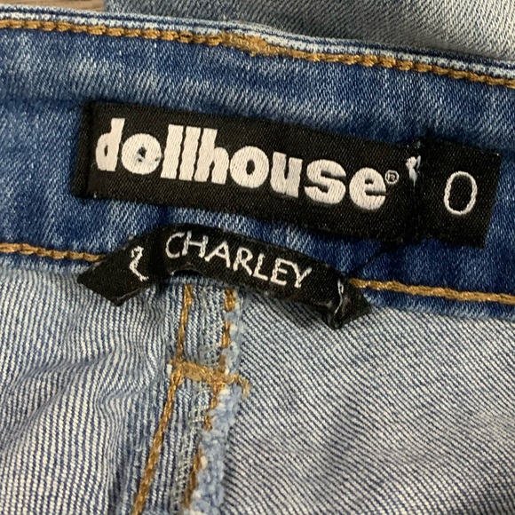 DollHouse Distressed Denim Charley Jeans - Picture 5 of 7